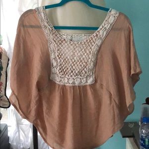 Flowing lacey blouse